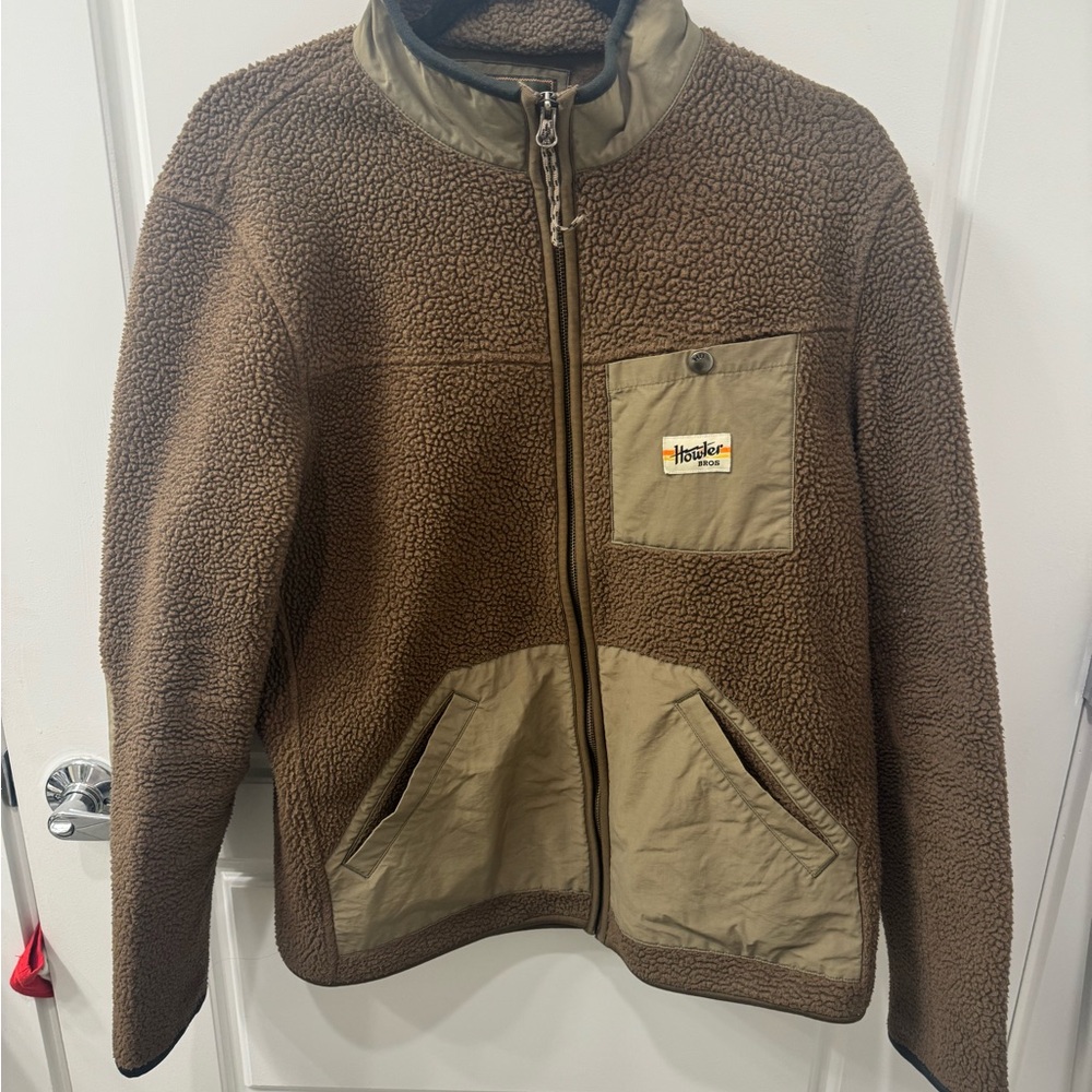Howler Brothers Brown Fleece Jacket